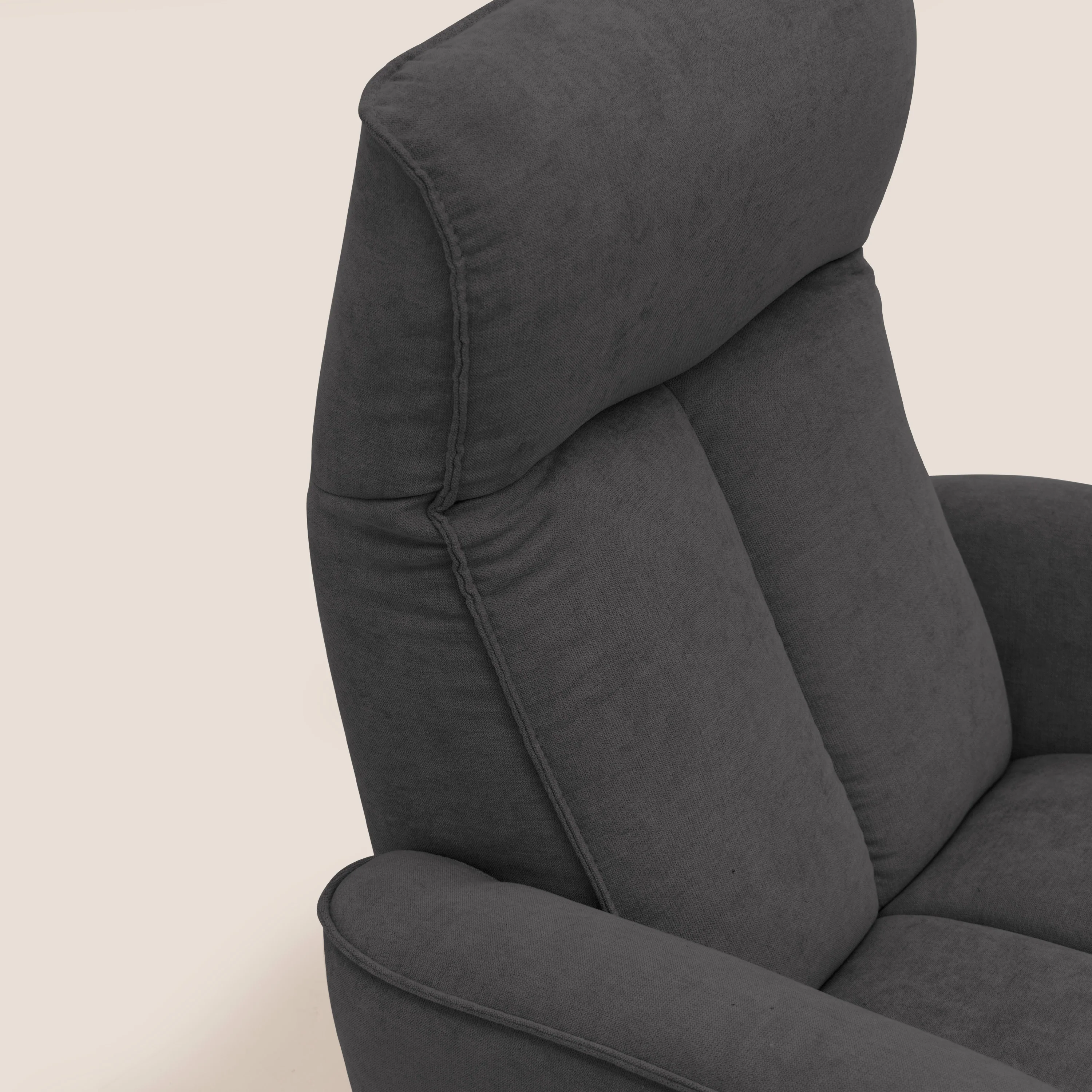 EVA fauteuil RELAX en tissu imperméable T02 noir - Image 8