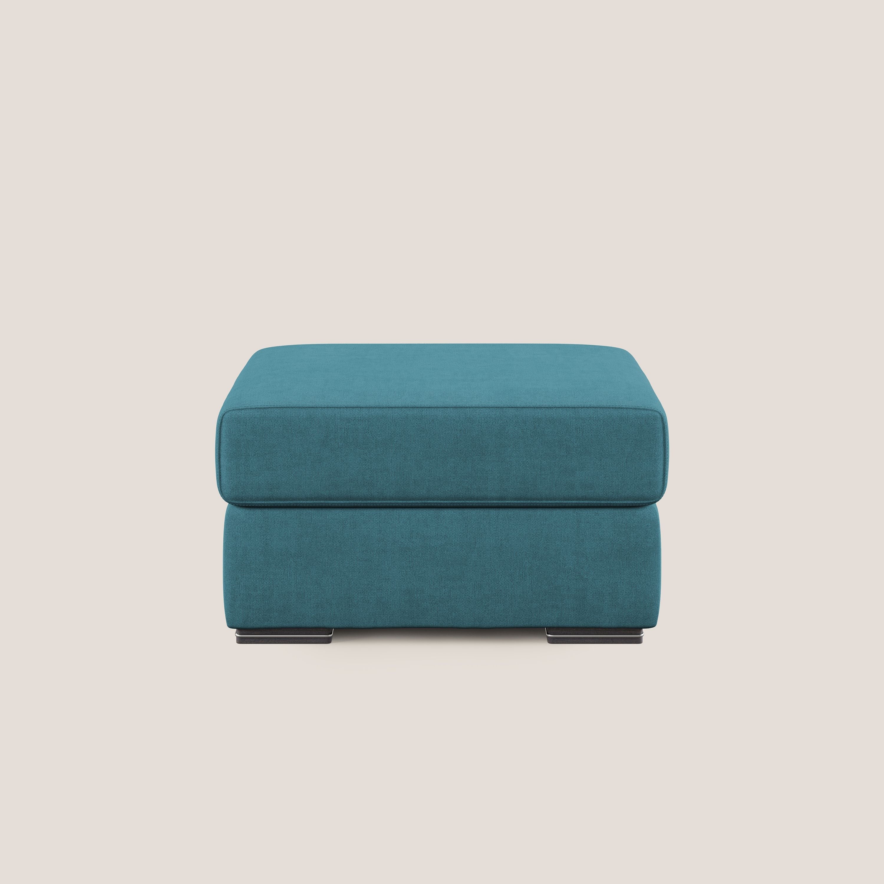 Sun pouf coffre en tissu imperméable T02 bleu ciel
