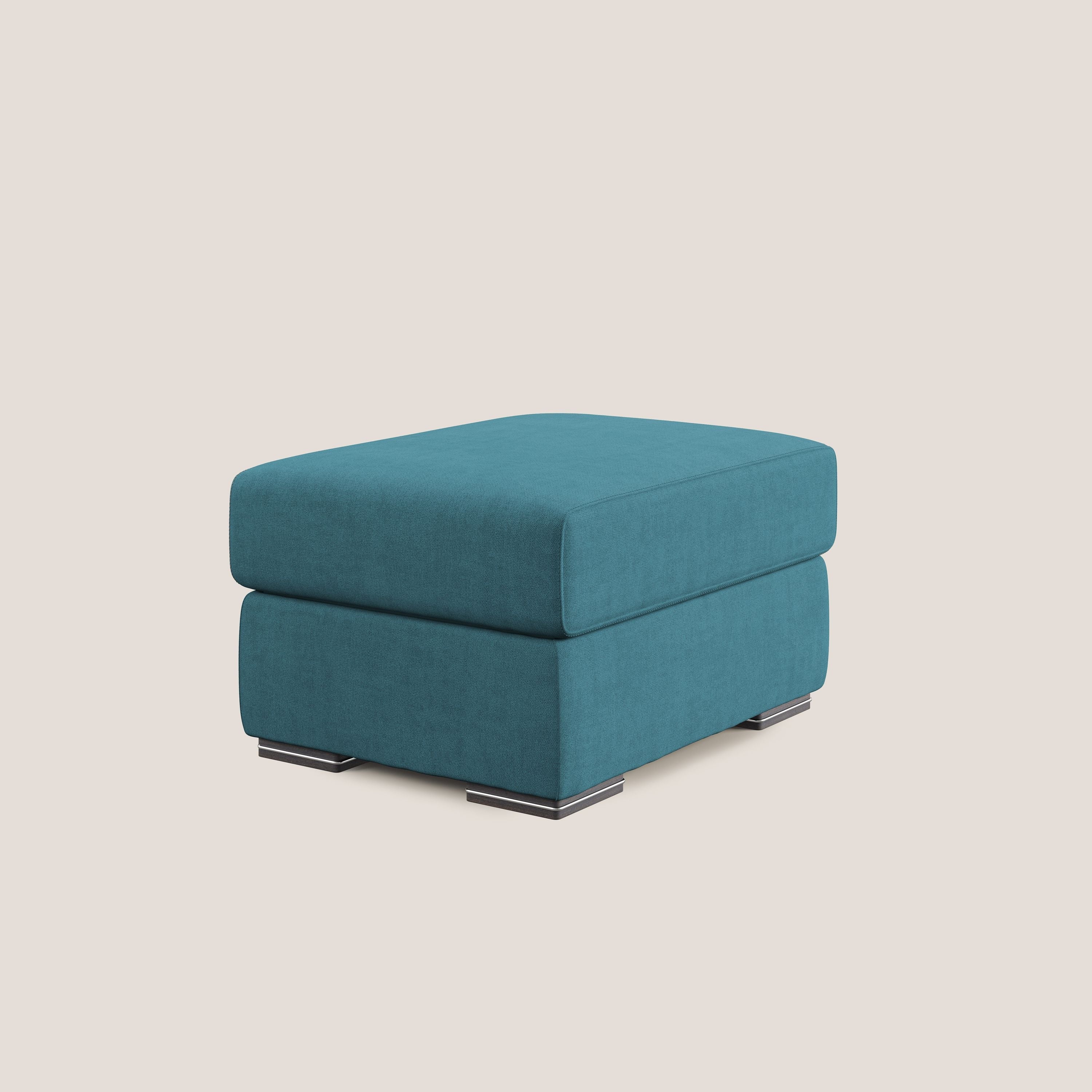 Sun pouf coffre en tissu imperméable T02 bleu ciel - Image 2