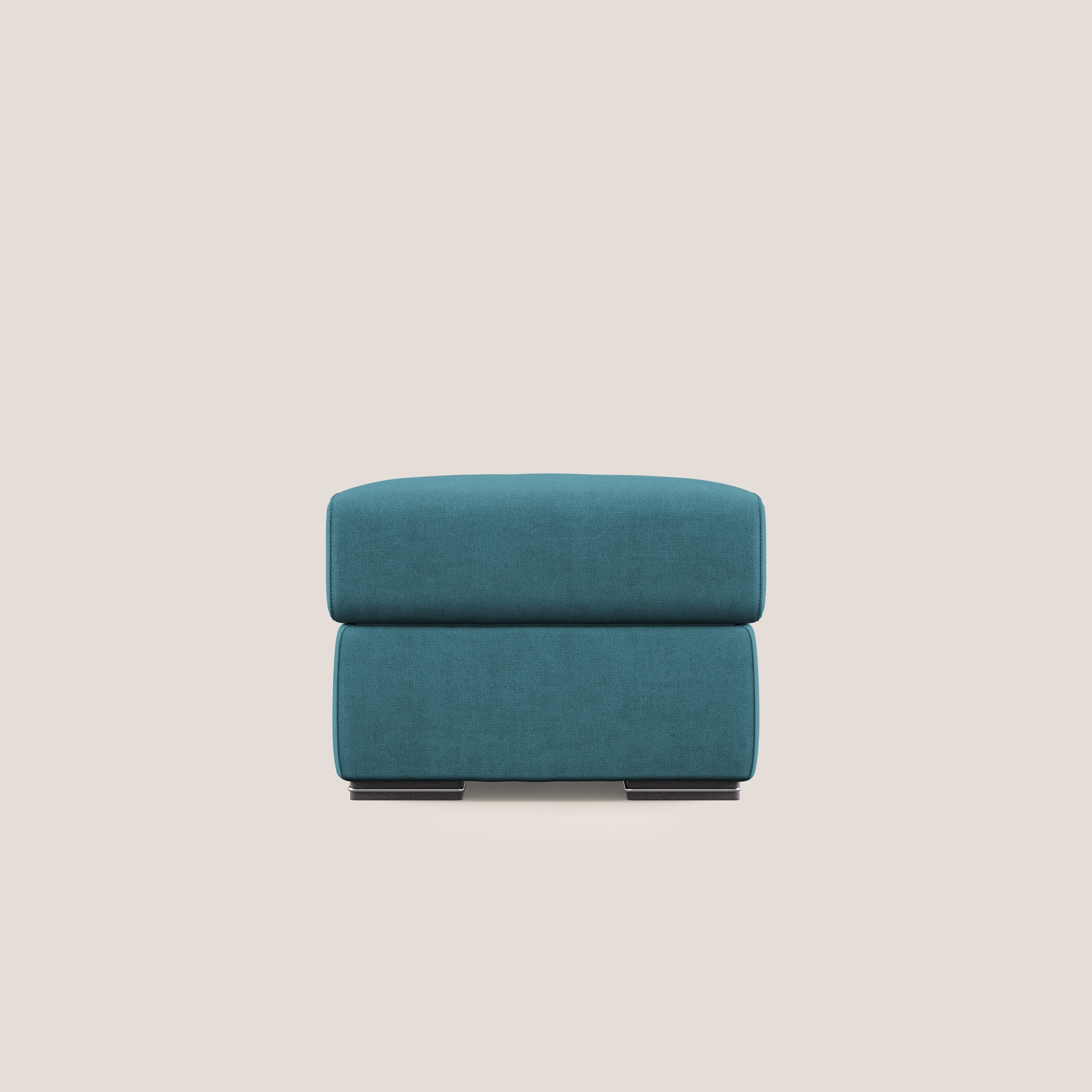 Sun pouf coffre en tissu imperméable T02 bleu ciel - Image 7