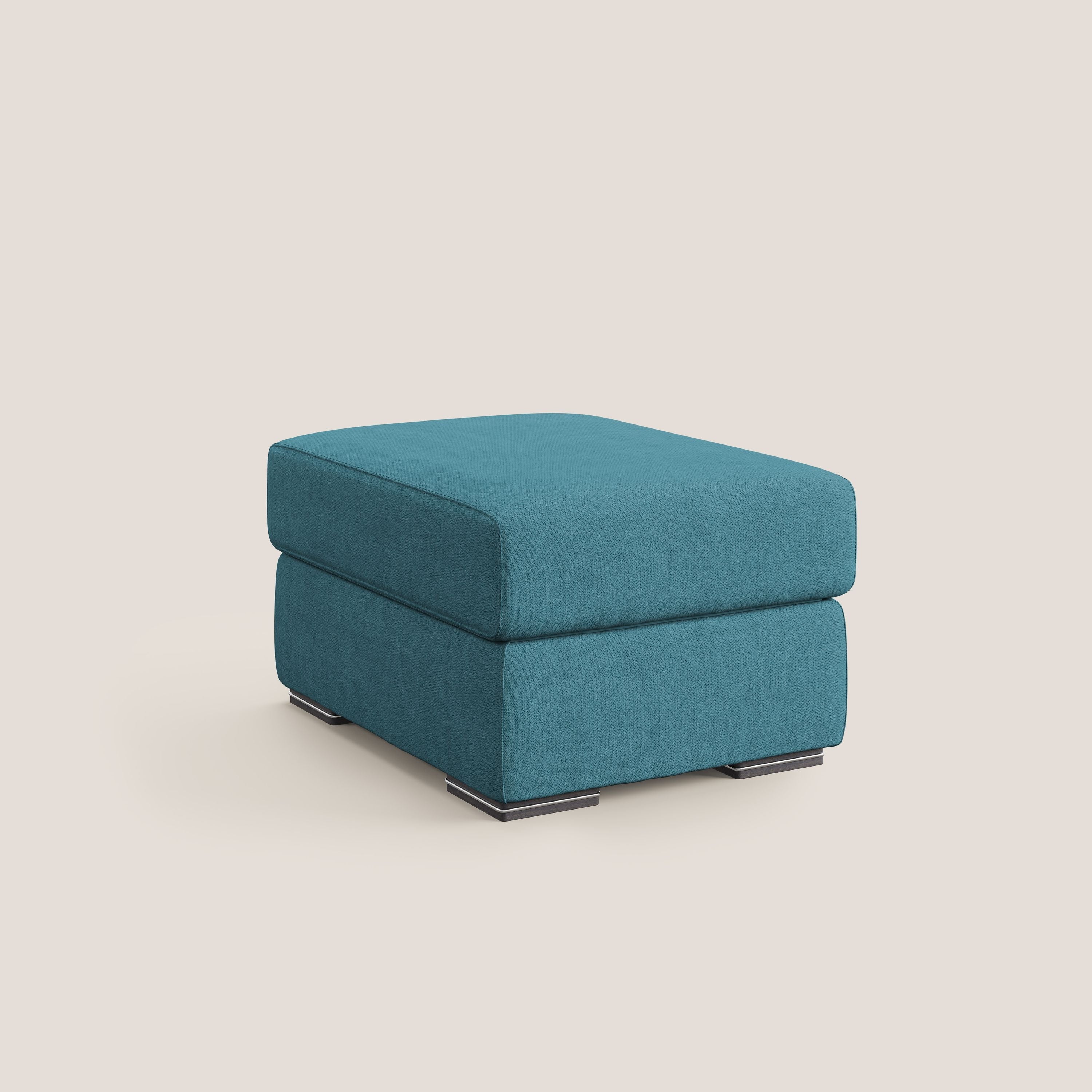 Sun pouf coffre en tissu imperméable T02 bleu ciel - Image 8